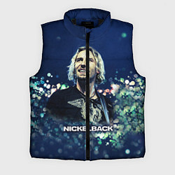 Мужской жилет Nickelback: Chad Kroeger, цвет: 3D-черный