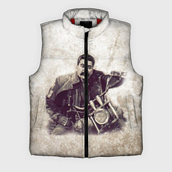 Мужской жилет Сталин байкер, цвет: 3D-красный
