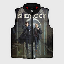 Мужской жилет Sherlock Break, цвет: 3D-красный