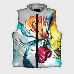 Мужской жилет One Punch Man Rage, цвет: 3D-светло-серый