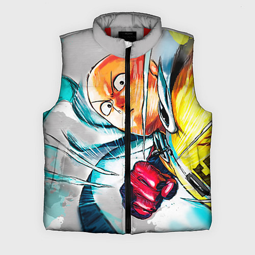 Мужской жилет One Punch Man Rage / 3D-Красный – фото 1