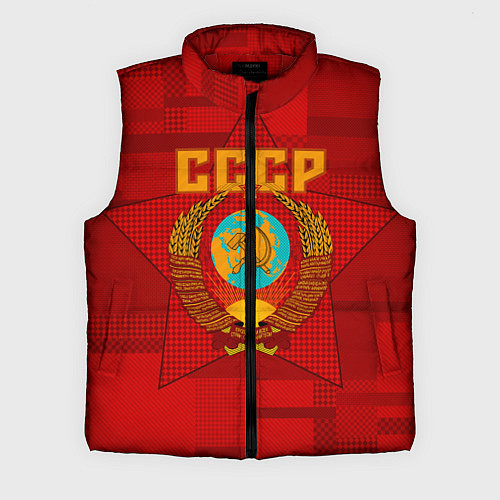 Мужской жилет СССР / 3D-Красный – фото 1