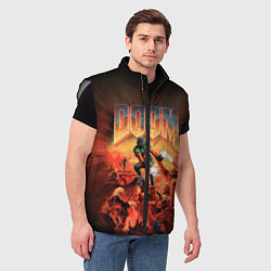 Мужской жилет DOOM: 1993, цвет: 3D-светло-серый — фото 2