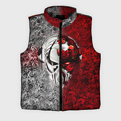 Мужской жилет Pirate Station: Flowers, цвет: 3D-черный