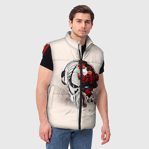 Мужской жилет Pirate Station: Pink Side / 3D-Красный – фото 3