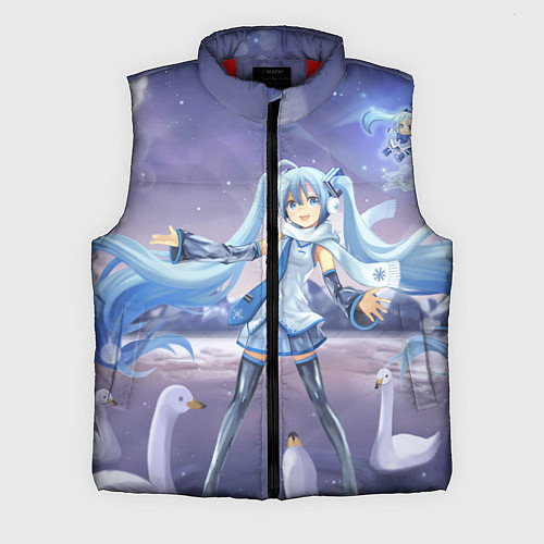 Мужской жилет Hatsune Miku / 3D-Красный – фото 1