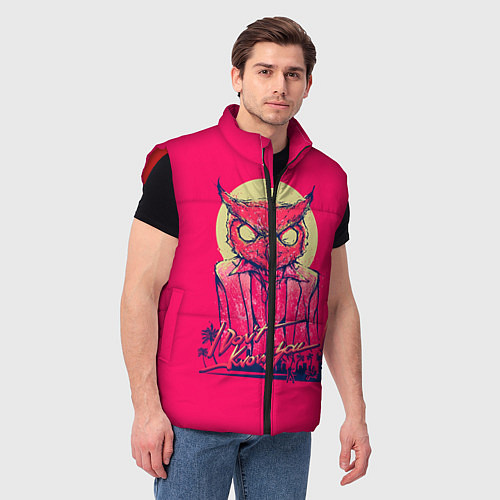 Мужской жилет I don't know you / 3D-Красный – фото 3
