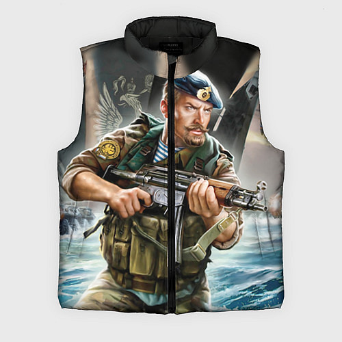Мужской жилет ВДВ / 3D-Черный – фото 1