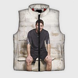 Мужской жилет Улыбчивый Месси, цвет: 3D-красный