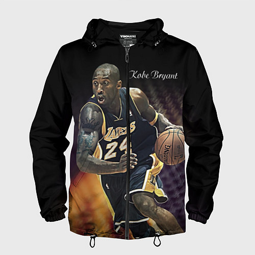 Мужская ветровка Kobe Bryant / 3D-Черный – фото 1