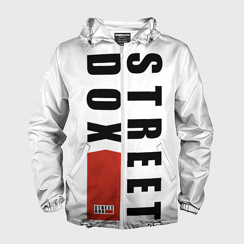 Мужская ветровка STREET DOX Logo / 3D-Белый – фото 1