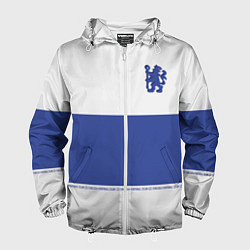 Ветровка с капюшоном мужская Chelsea - Premium,Season 2022, цвет: 3D-белый