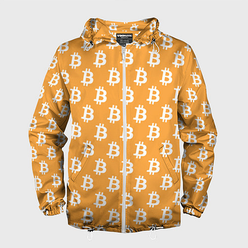 Мужская ветровка BTC Pattern / 3D-Белый – фото 1