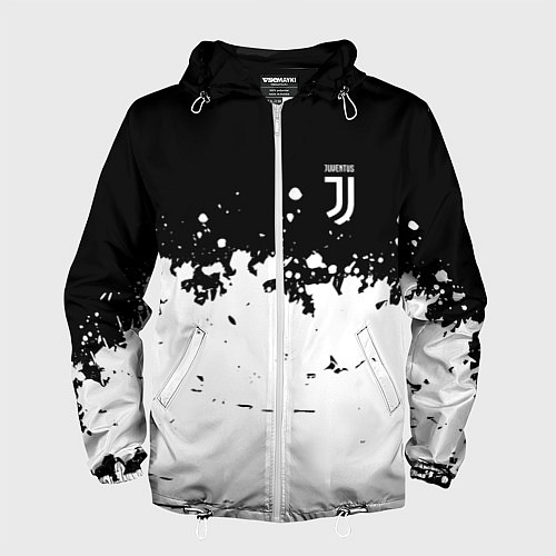 Мужская ветровка FC Juventus Sport / 3D-Белый – фото 1