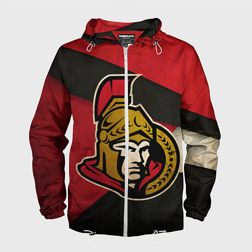 Мужская ветровка HC Ottawa Senators: Old Style / 3D-Белый – фото 1