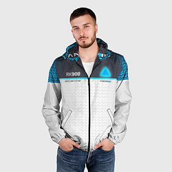 Ветровка с капюшоном мужская Detroit: RK900, цвет: 3D-черный — фото 2