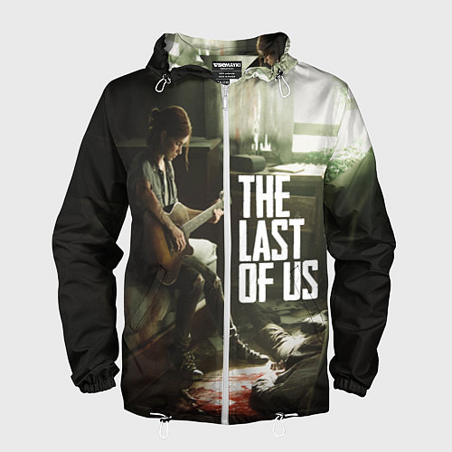Мужская ветровка The Last of Us: Guitar Music / 3D-Белый – фото 1