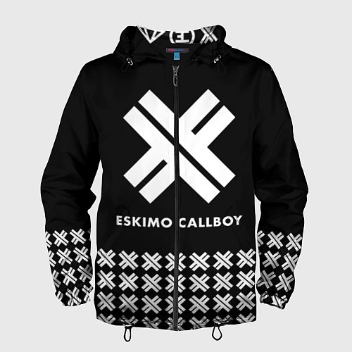 Мужская ветровка Eskimo Callboy: Cross / 3D-Черный – фото 1