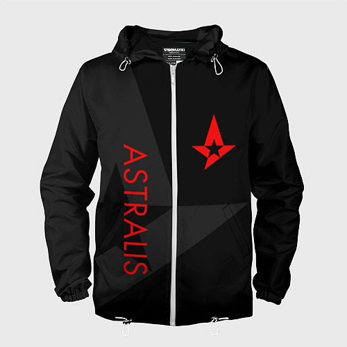 Мужская ветровка Astralis: Dark Style / 3D-Белый – фото 1