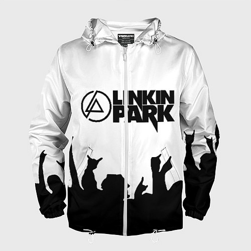 Мужская ветровка LINKIN PARK / 3D-Белый – фото 1