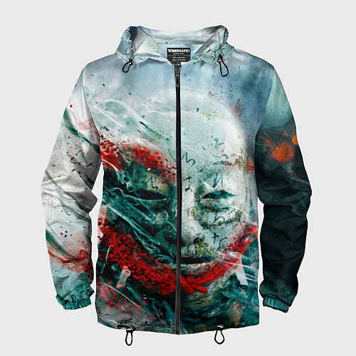 Мужская ветровка Shadows of the Hitokiri / 3D-Черный – фото 1