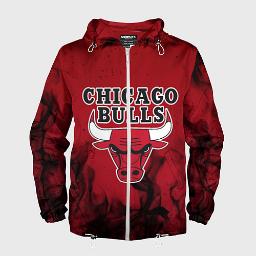 Мужская ветровка CHICAGO BULLS / 3D-Белый – фото 1