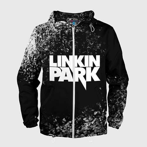 Мужская ветровка Linkin Park / 3D-Белый – фото 1