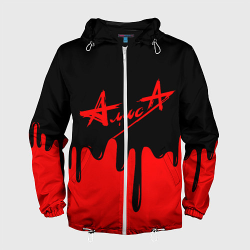 Мужская ветровка АлисА / 3D-Белый – фото 1