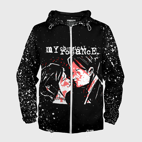 Мужская ветровка My Chemical Romance / 3D-Белый – фото 1