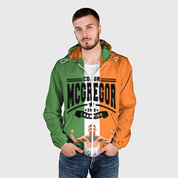 Ветровка с капюшоном мужская Conor McGregor, цвет: 3D-белый — фото 2