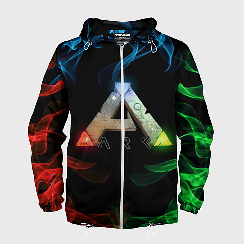 Мужская ветровка Ark Survival Evolved / 3D-Белый – фото 1