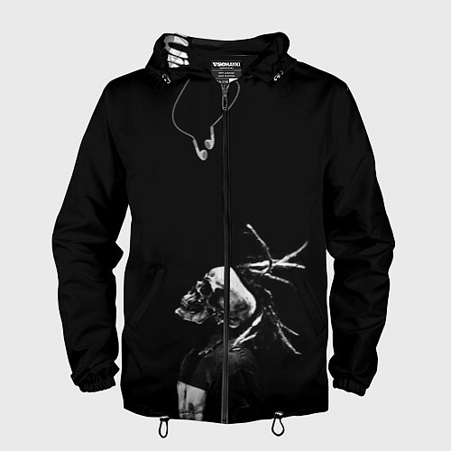 Мужская ветровка Suicide Boys / 3D-Черный – фото 1