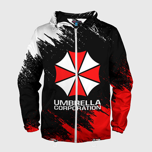 Мужская ветровка UMBRELLA CORP / 3D-Белый – фото 1