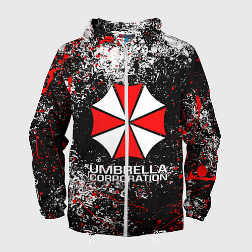 Мужская ветровка UMBRELLA CORP / 3D-Белый – фото 1