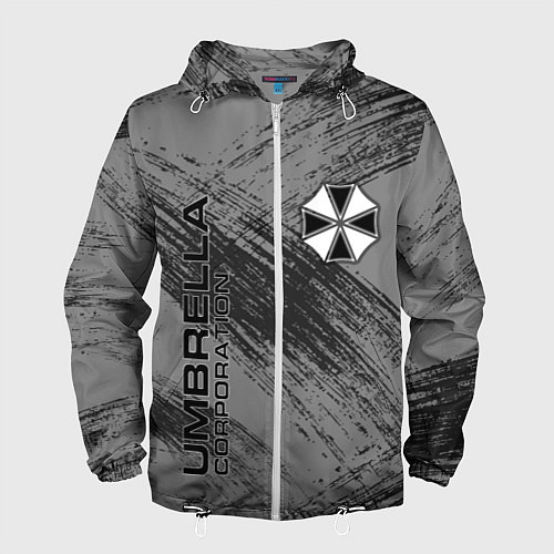 Мужская ветровка Umbrella Corporation / 3D-Белый – фото 1