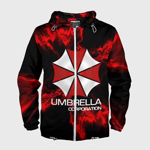 Мужская ветровка UMBRELLA CORP / 3D-Белый – фото 1