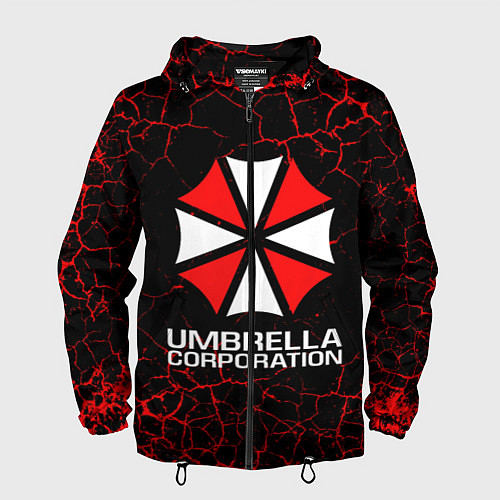 Мужская ветровка UMBRELLA CORPORATION / 3D-Черный – фото 1