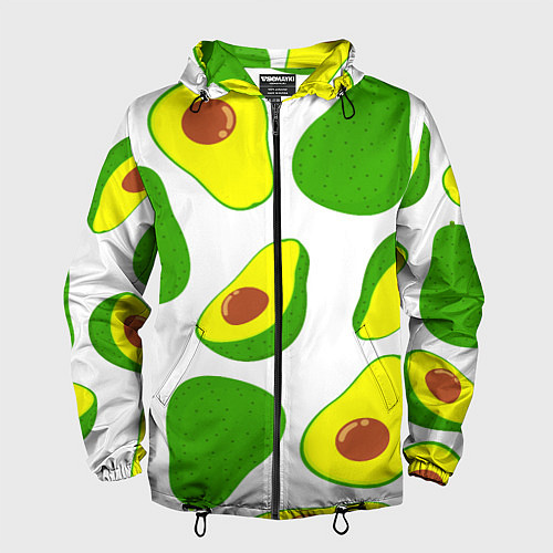 Мужская ветровка АВОКАДО / 3D-Черный – фото 1