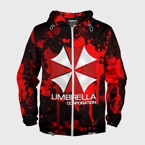 Мужская ветровка UMBRELLA CORP / 3D-Белый – фото 1