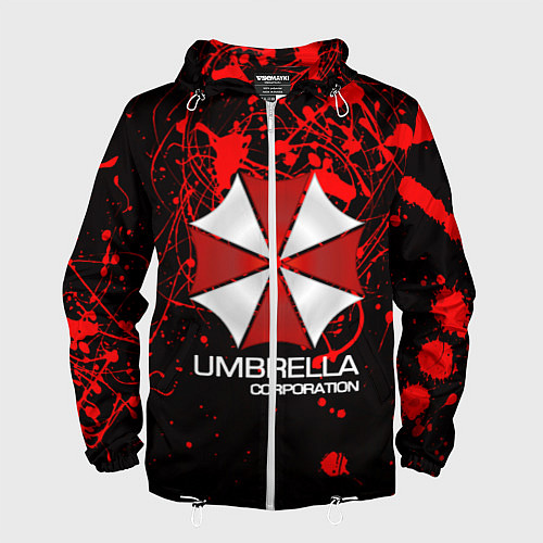 Мужская ветровка UMBRELLA CORP / 3D-Белый – фото 1