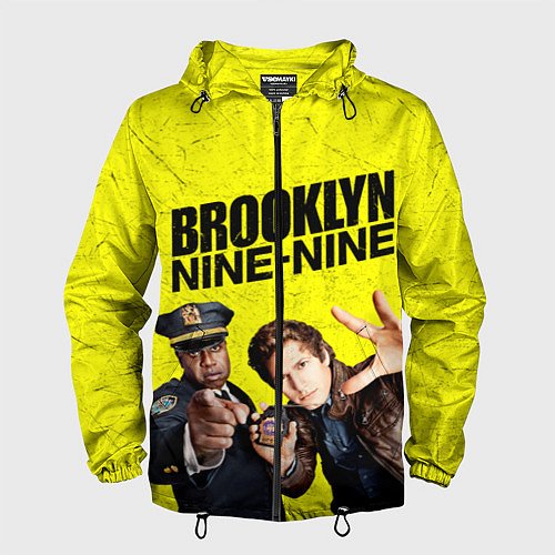 Мужская ветровка Brooklyn Nine-Nine / 3D-Черный – фото 1