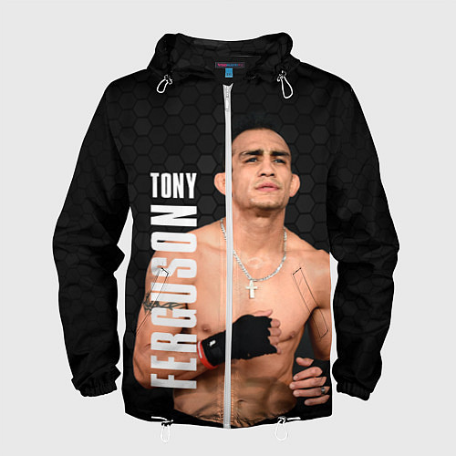 Мужская ветровка EL CUCUY Tony Ferguson / 3D-Белый – фото 1