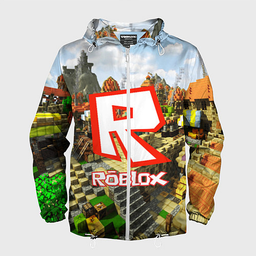 Мужская ветровка ROBLOX / 3D-Белый – фото 1
