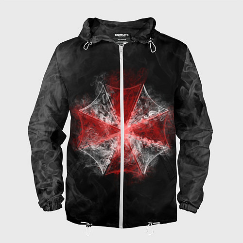 Мужская ветровка RESIDENT EVIL 3 / 3D-Белый – фото 1