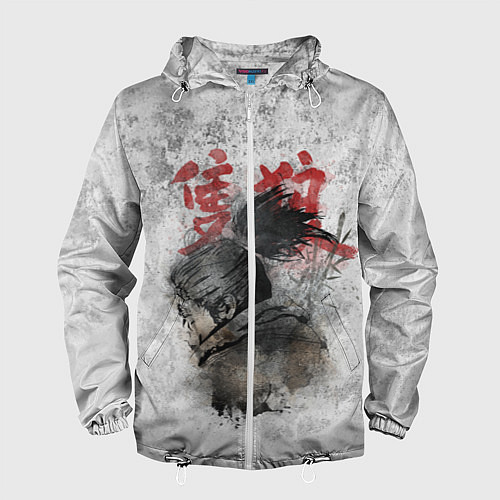 Мужская ветровка SEKIRO SHADOW DIE TWICE / 3D-Белый – фото 1
