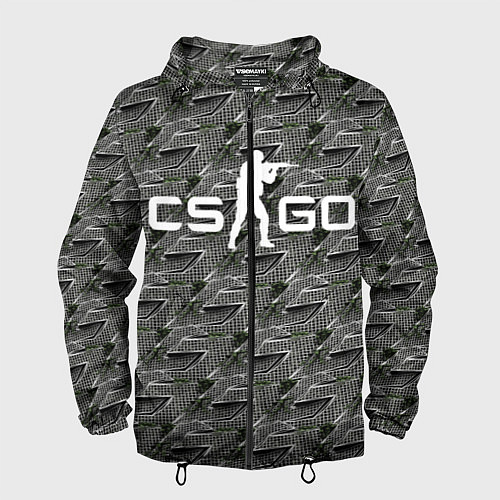 Мужская ветровка CS GO / 3D-Черный – фото 1