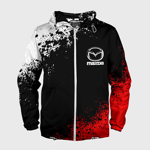 Мужская ветровка MAZDA / 3D-Белый – фото 1