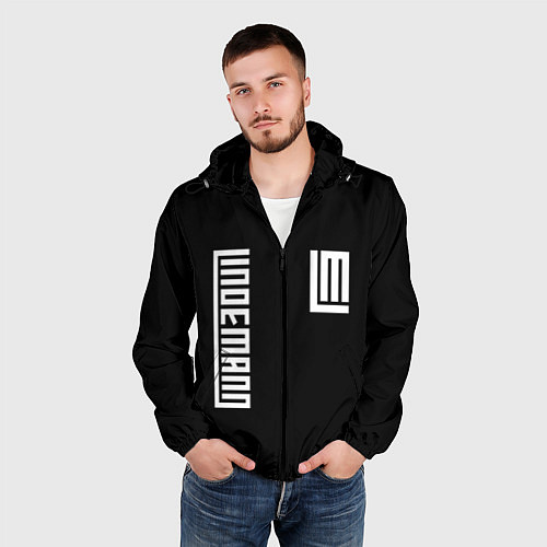 Мужская ветровка LINDEMANN / 3D-Черный – фото 3