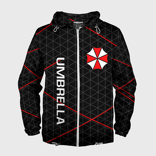 Мужская ветровка UMBRELLA CORP / 3D-Белый – фото 1