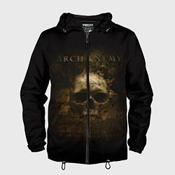 Ветровка с капюшоном мужская ARch Enemy 37, цвет: 3D-черный